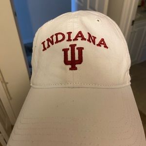 White University of Indiana Hat